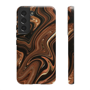 Bronse Liquid Android Case (Protective) Samsung Galaxy S22 Glossy Phone Case