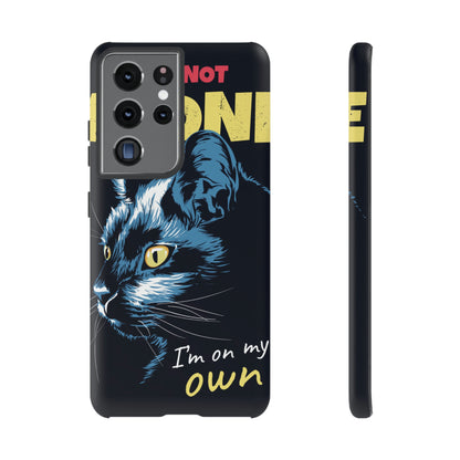 Black Cat Poster Android Case (Protective) Samsung Galaxy S21 Ultra Matte Phone Case