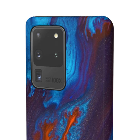 Orange Flame Ink Art Android Case (Slim) Phone Case