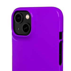 Dark Violet iPhone Case (Slim) Phone Case