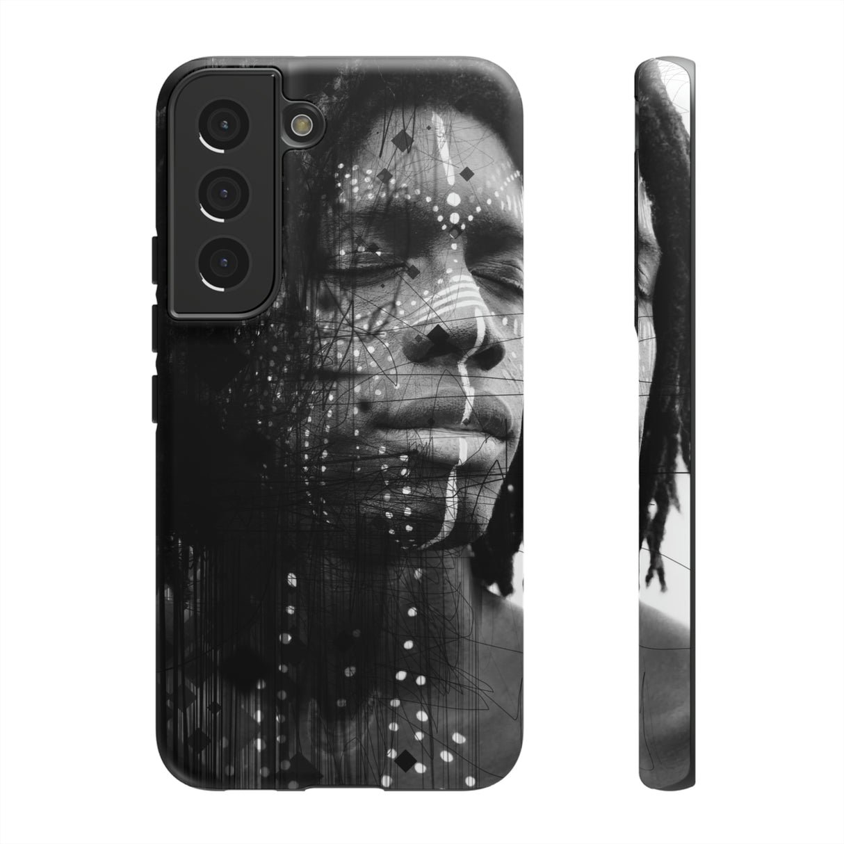 Face Paint Android Case (Protective) Samsung Galaxy S22 Matte Phone Case