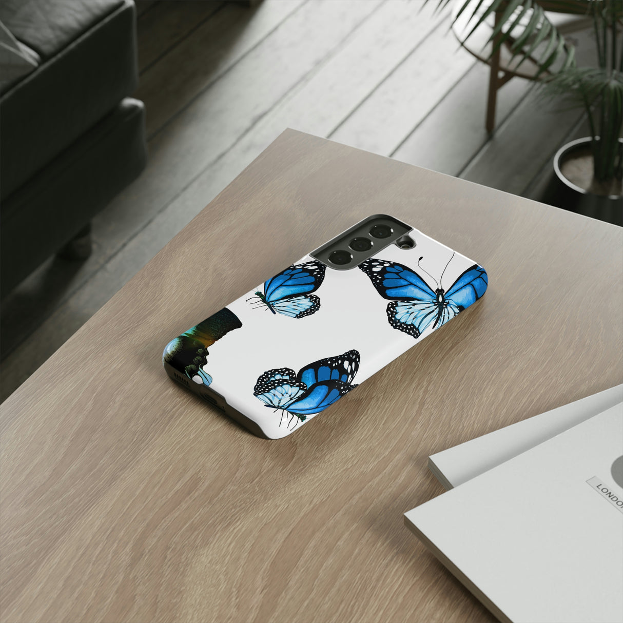 Blue Butterflies Android Case (Protective) Phone Case