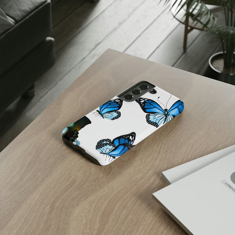 Blue Butterflies Android Case (Protective) Phone Case