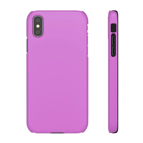 French Mauve iPhone Case (Slim) iPhone XS Glossy Phone Case