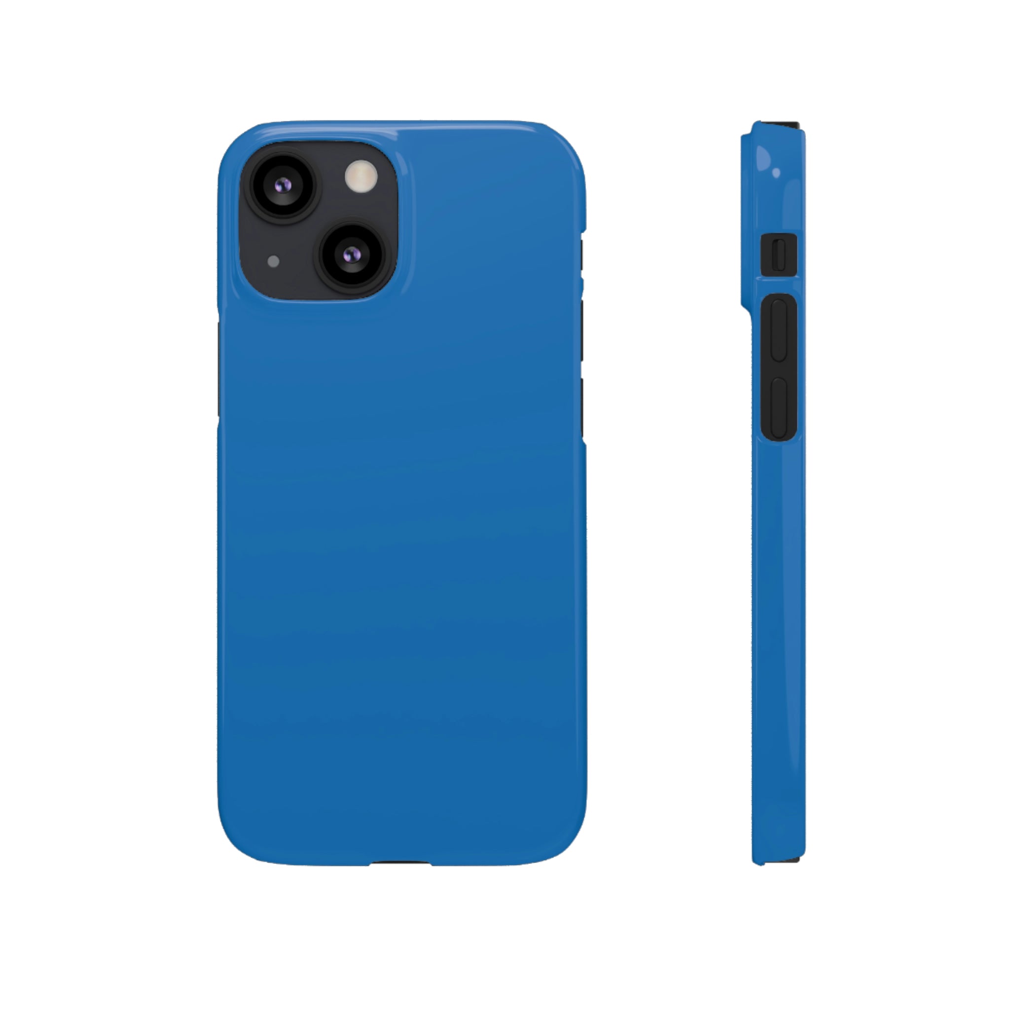 French Blue iPhone Case (Slim) iPhone 13 Mini Glossy Phone Case