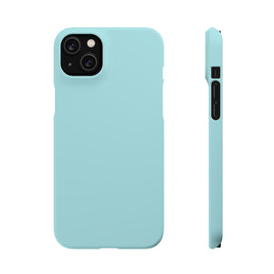 Crystal Blue iPhone Case (Slim) iPhone 14 Plus Matte Phone Case