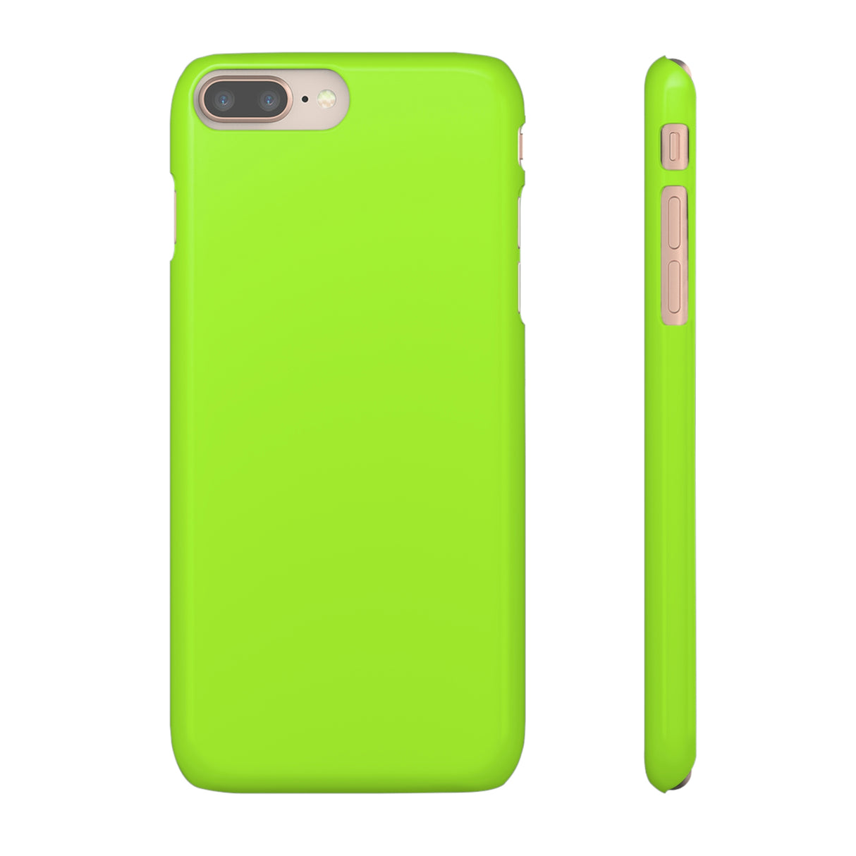 Green Lizard iPhone Case (Slim) iPhone 8 Plus Glossy Phone Case