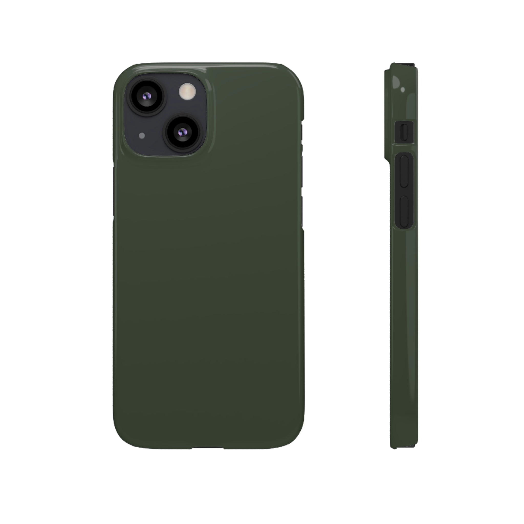 Kombu Green iPhone Case (Slim) iPhone 13 Mini Glossy Phone Case