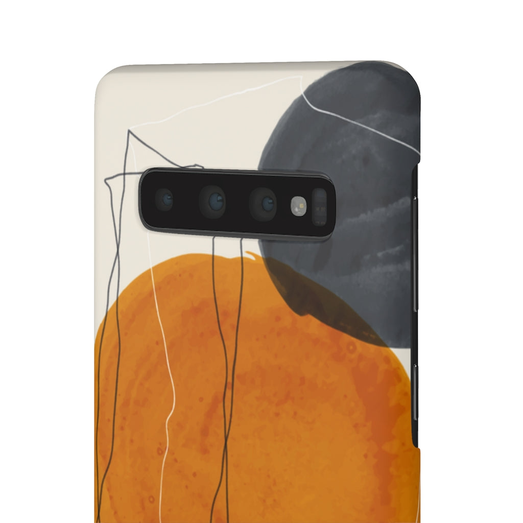 Minimalist line art Samsung Case (Slim) Phone Case