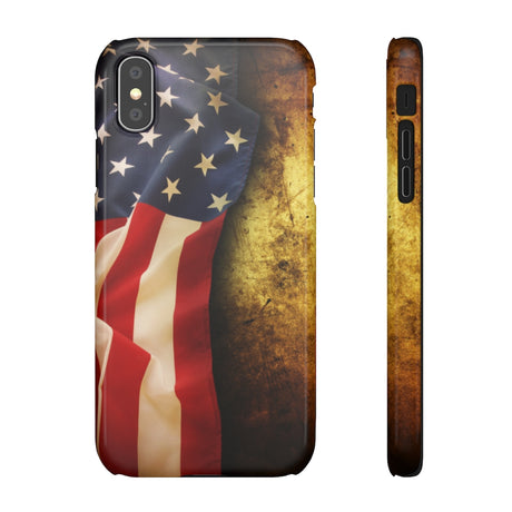 Close up of American flag Samsung/iPhone (Slim) Phone Case