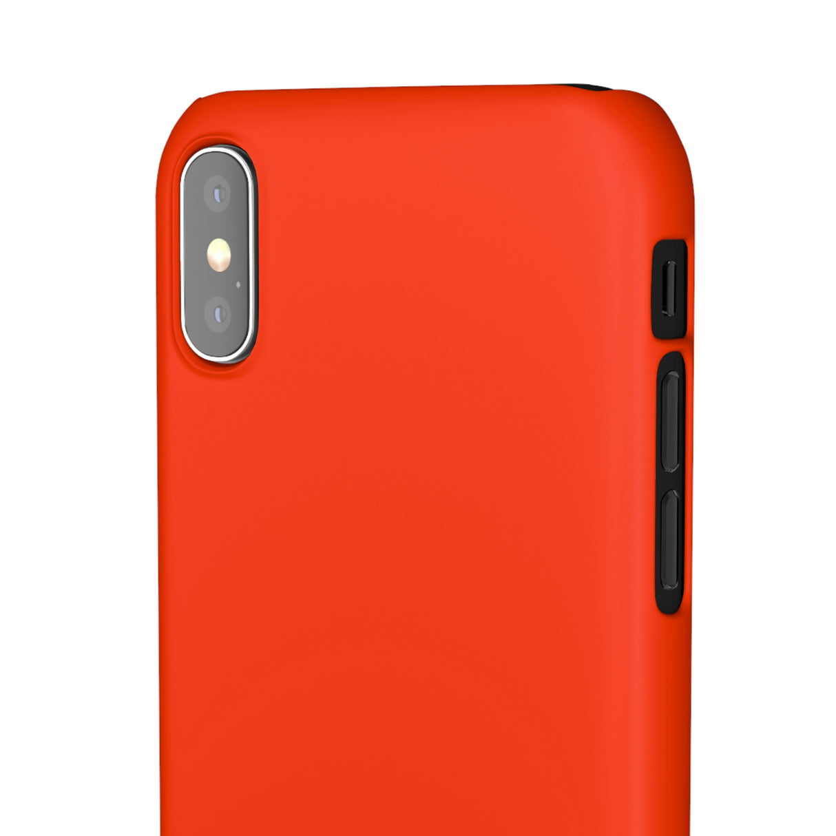 Coquelicot Orange iPhone Case (Slim) Phone Case