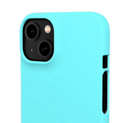 Electric Blue iPhone Case (Slim) Phone Case