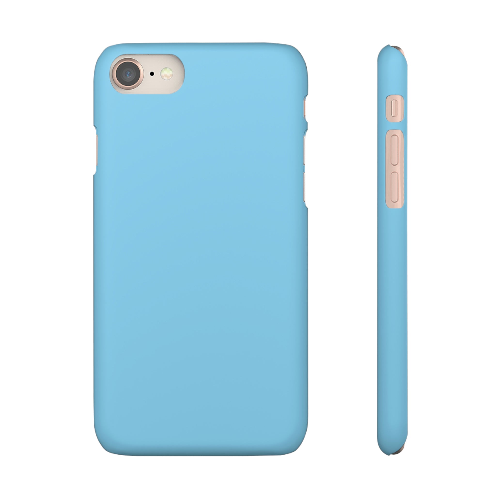 Baby Blue iPhone Case (Slim) iPhone 8 Matte Phone Case