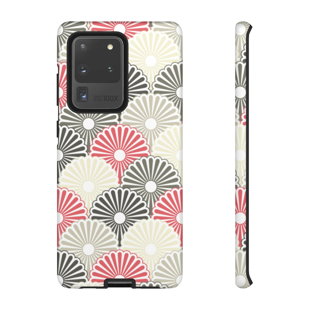 Japanese Flower Pattern Samsung Case (Protective) Samsung Galaxy S20 Ultra Matte Phone Case