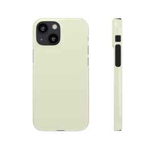 Beige iPhone Case (Slim) iPhone 13 Mini Glossy Phone Case