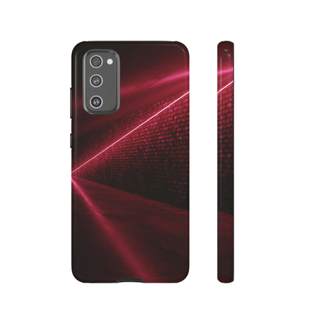 Red Sci Fi Android Case (Protective) Samsung Galaxy S20 FE Glossy Phone Case