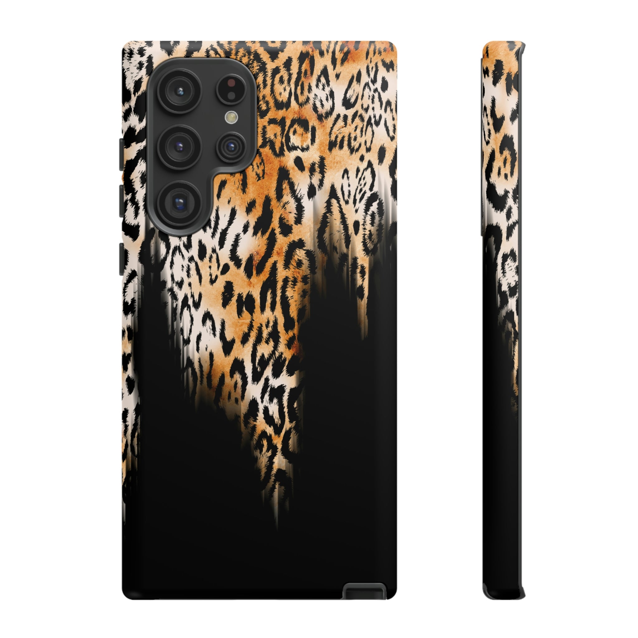 Leopard Print Android Case (Protective) Samsung Galaxy S22 Ultra Matte Phone Case