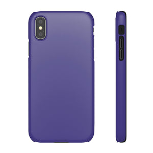 Dark Slate Blue iPhone Case (Slim) iPhone XS Matte Phone Case