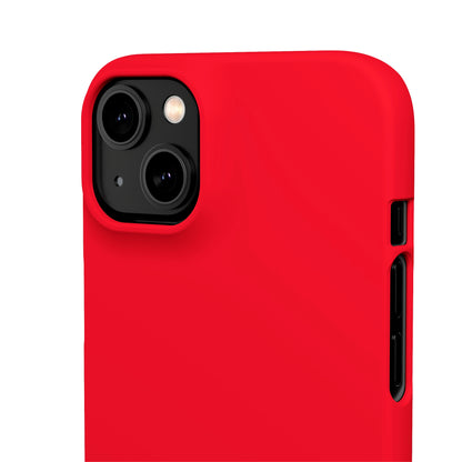 Cadmium Red iPhone Case (Slim) Phone Case