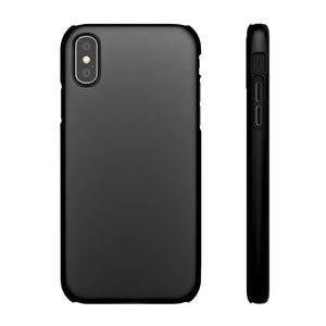 Black iPhone Case (Slim) iPhone XS Matte Phone Case