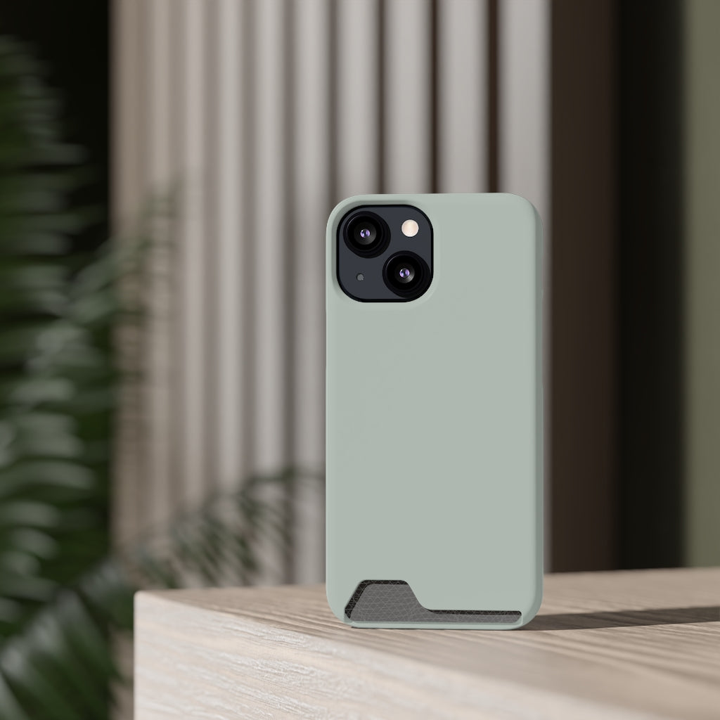 Ash Grey iPhone Case (Card) Phone Case