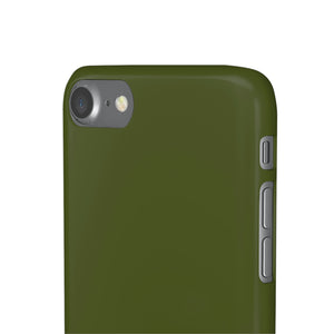 Army Green iPhone Case (Slim) Phone Case