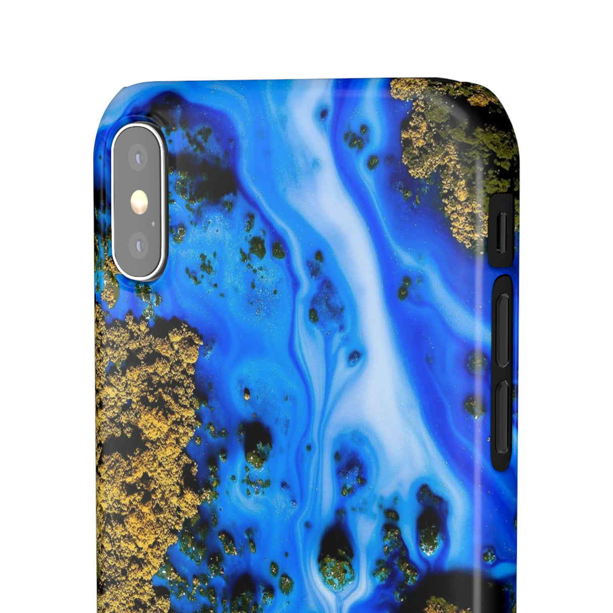 Blue River Ink Art iPhone Case (Slim) Phone Case