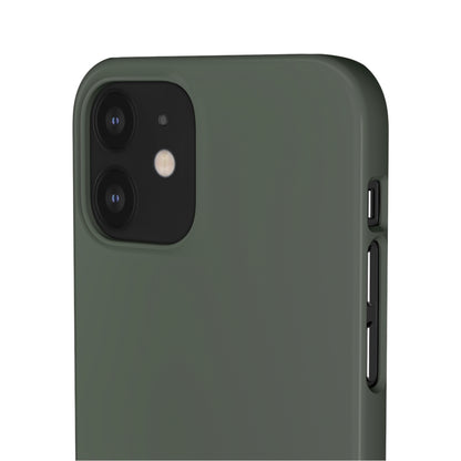 Ebony Green iPhone Case (Slim) Phone Case