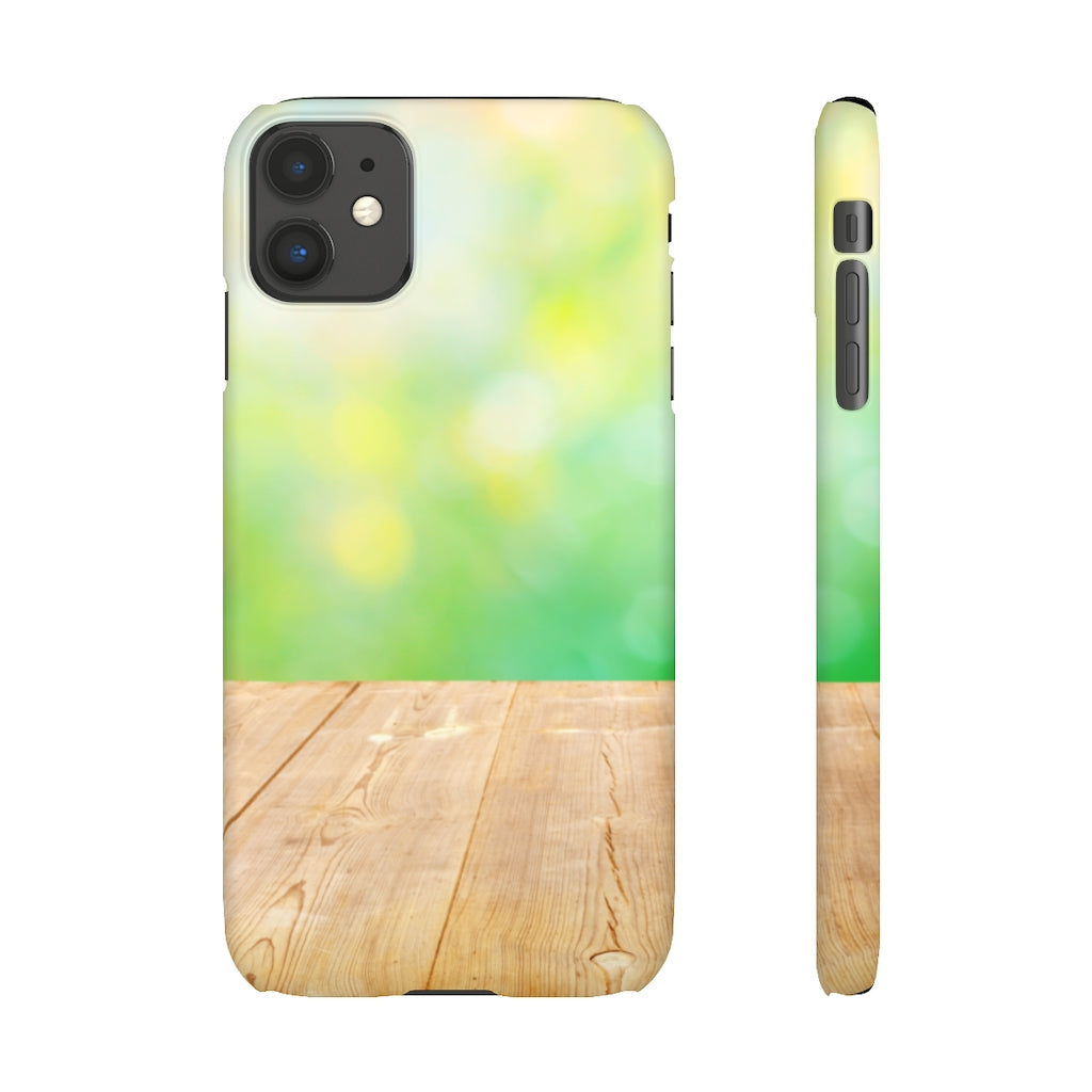 Summer Background With Wooden Pier Samsung/iPhone (Slim) Phone Case