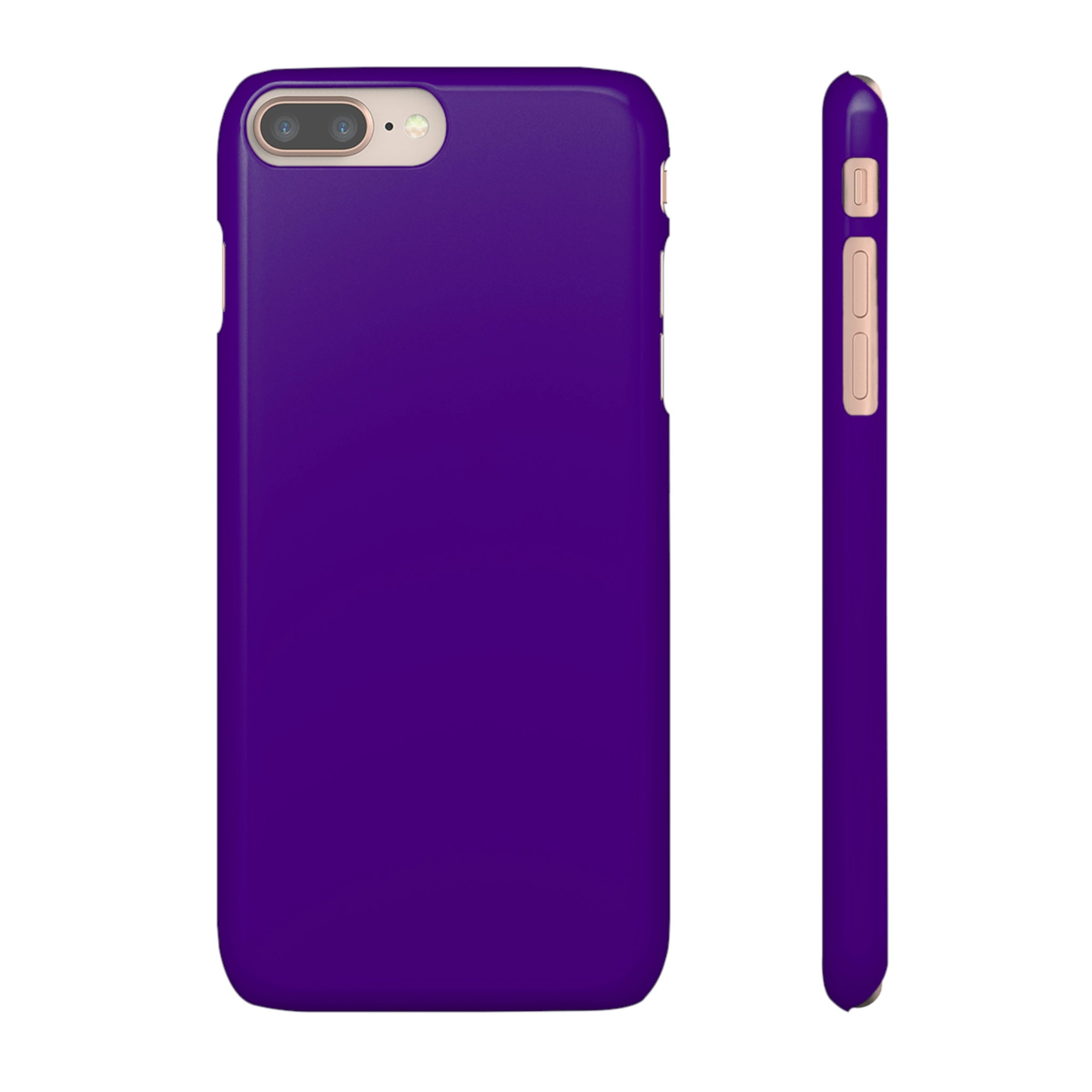 Indigo iPhone Case (Slim) iPhone 8 Plus Glossy Phone Case