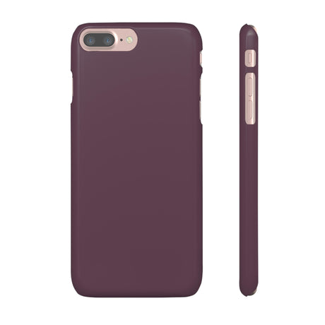 Eggplant iPhone Case (Slim) iPhone 7 Plus Glossy Phone Case