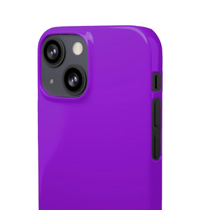 Dark Violet iPhone Case (Slim) Phone Case