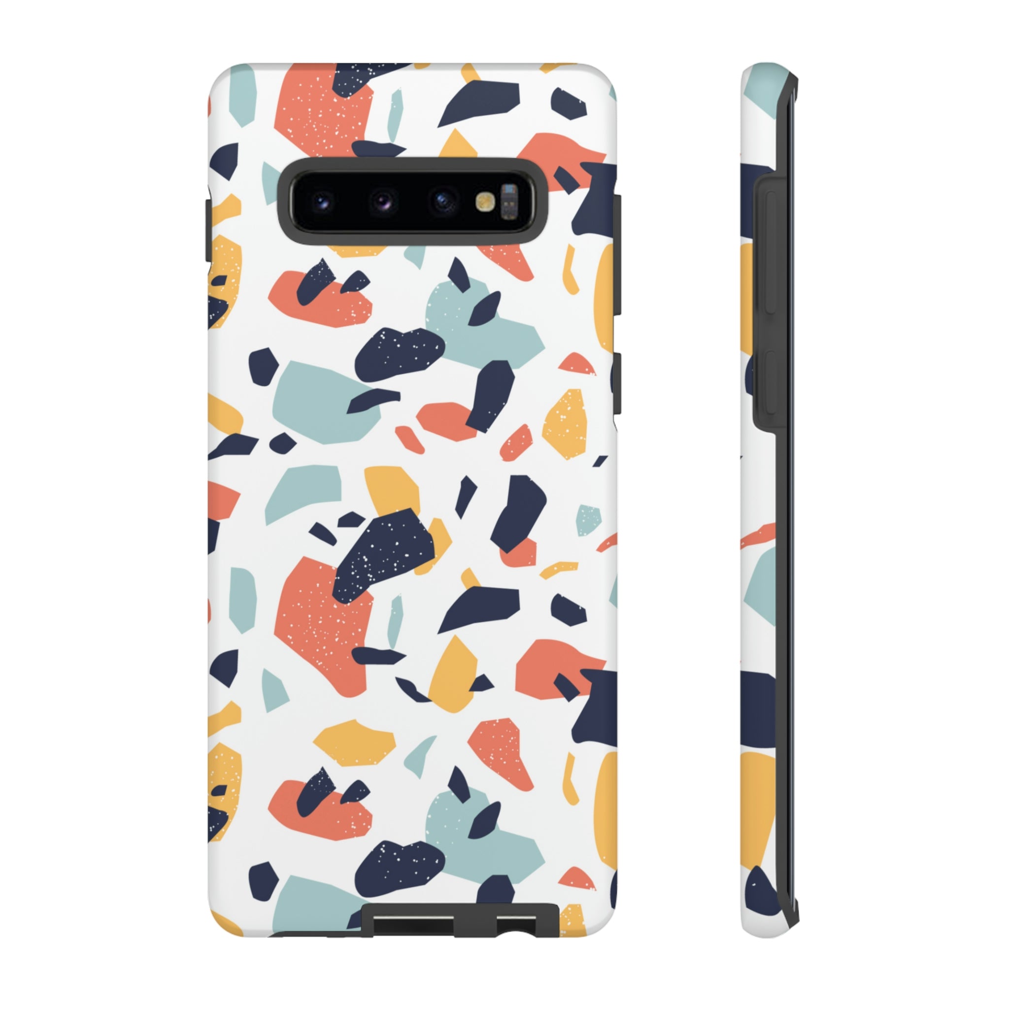 Colorful Terrazzo Android Case (Protective) Samsung Galaxy S10 Plus Matte Phone Case