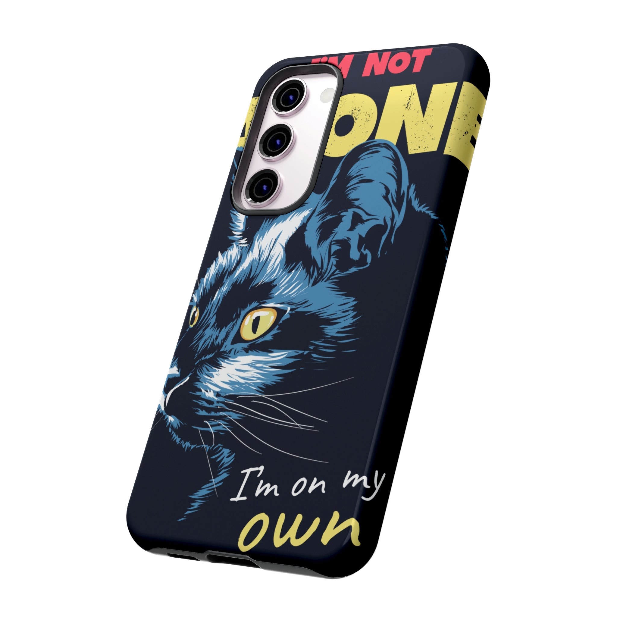 Black Cat Poster Android Case (Protective) Phone Case