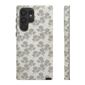 Roseniara Gothic Flower Samsung Case (Protective) Samsung Galaxy S22 Ultra Glossy Phone Case