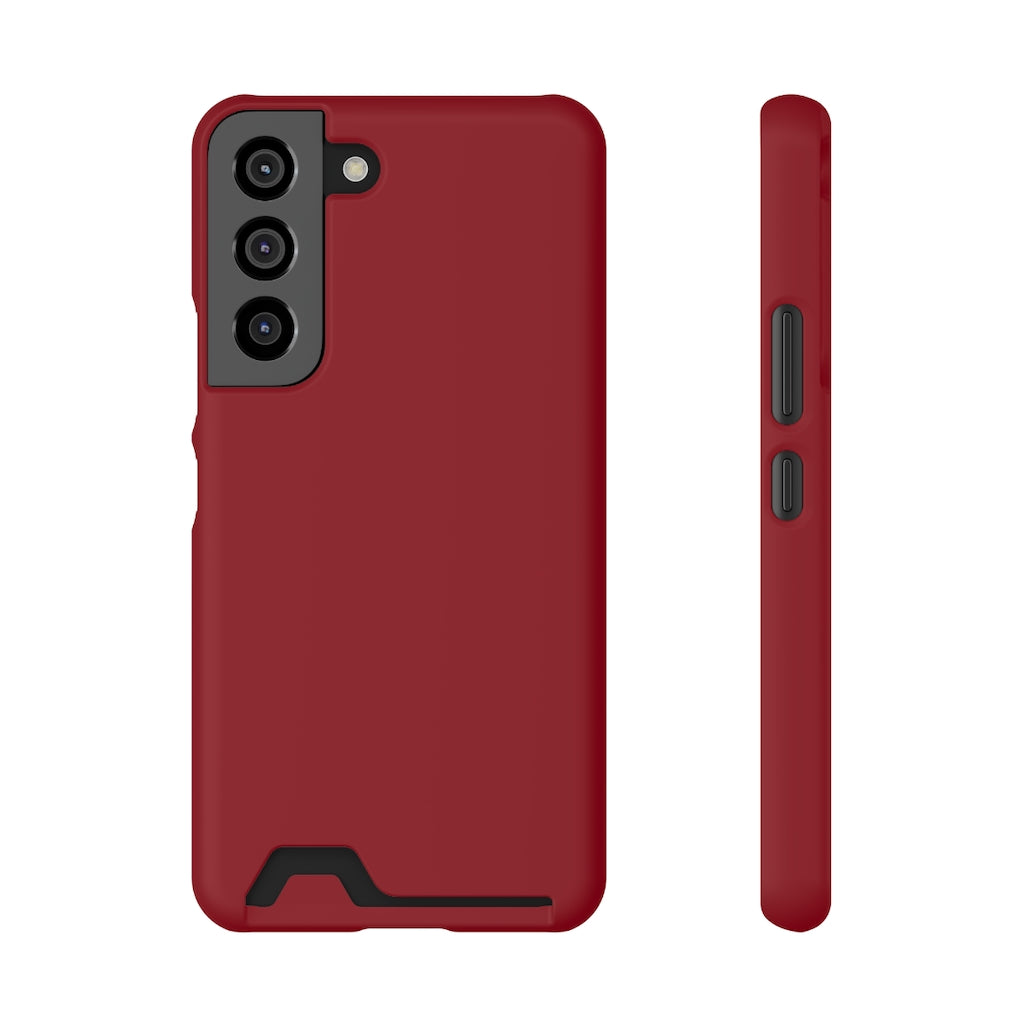 Carmine Red Samsung Case (Card) Samsung Galaxy S22 Matte With gift packaging Phone Case