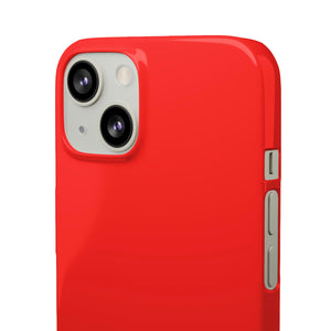 Candy Apple Red iPhone Case (Slim) Phone Case