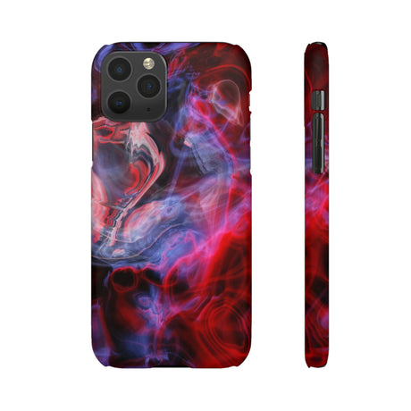 Red Marble iPhone Case (Slim) iPhone 11 Pro Matte Phone Case