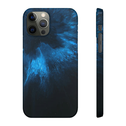 Deep Space Ink Art iPhone Case (Slim) iPhone 12 Pro Glossy Phone Case