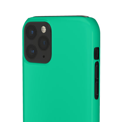 Caribbean Green iPhone Case (Slim) Phone Case