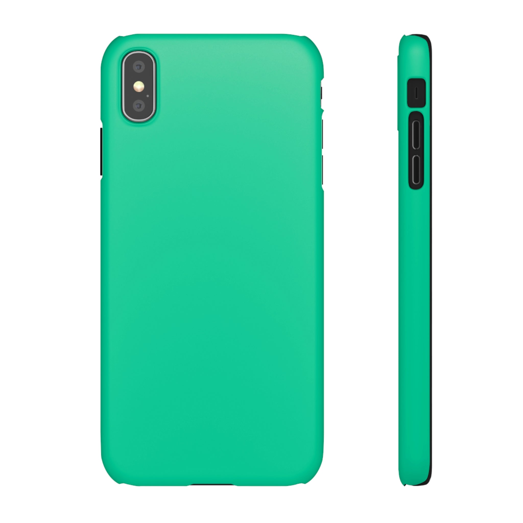 Caribbean Green iPhone Case (Slim) iPhone XS MAX Matte Phone Case