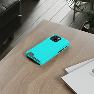 Cyan iPhone Case (Card) Phone Case