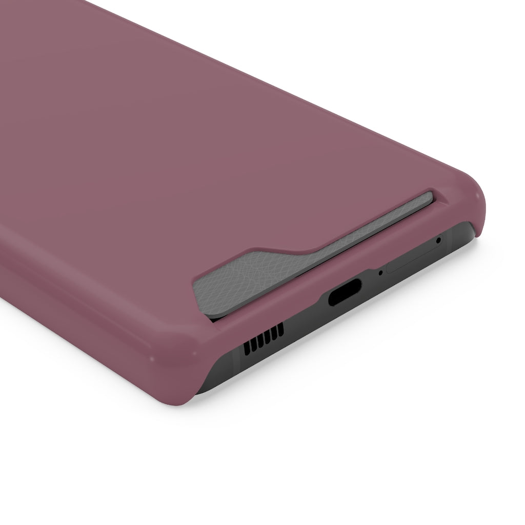 Mauve Taupe Android Case (Card) Phone Case