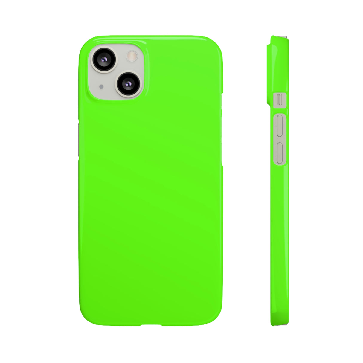 Bright Green iPhone Case (Slim) iPhone 13 Glossy Phone Case