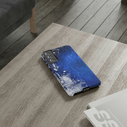 Grunge Blue Android Case (Protective) Phone Case