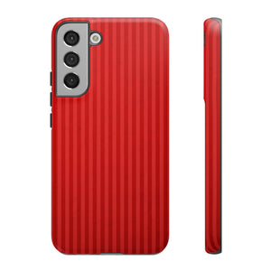 Red Stripes Android Case (Protective) Samsung Galaxy S22 Plus Matte Phone Case