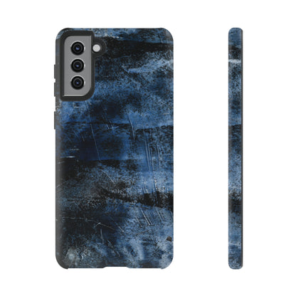 Blue StoneWall Android Case (Protective) Samsung Galaxy S21 Plus Matte Phone Case