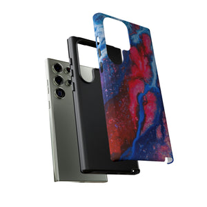 Red n Blue Ink Art Android Case (Protective) Phone Case