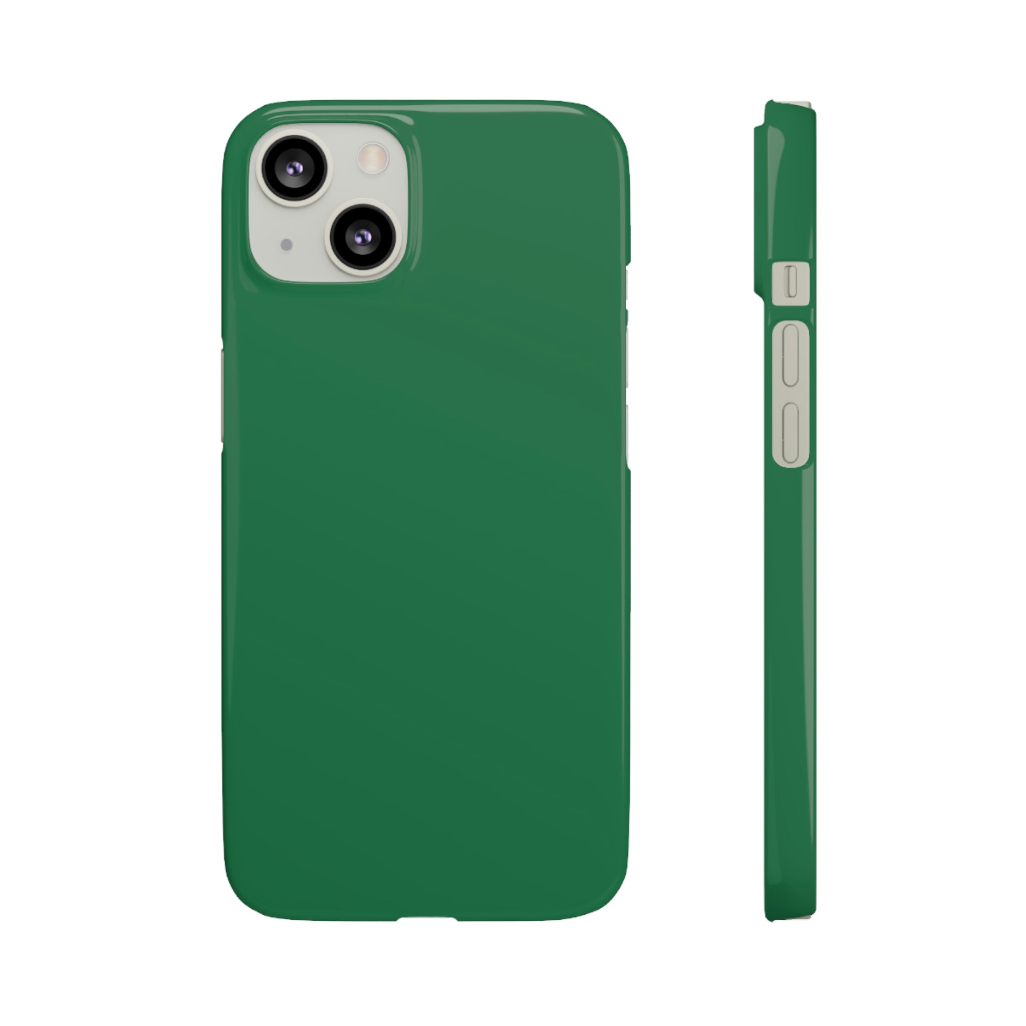 Dark Spring Green iPhone Case (Slim) iPhone 13 Glossy Phone Case