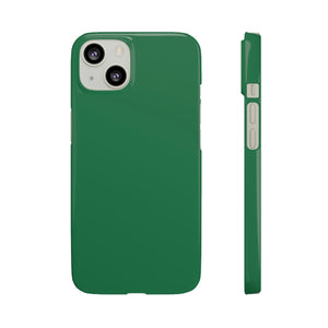 Dark Spring Green iPhone Case (Slim) iPhone 13 Glossy Phone Case